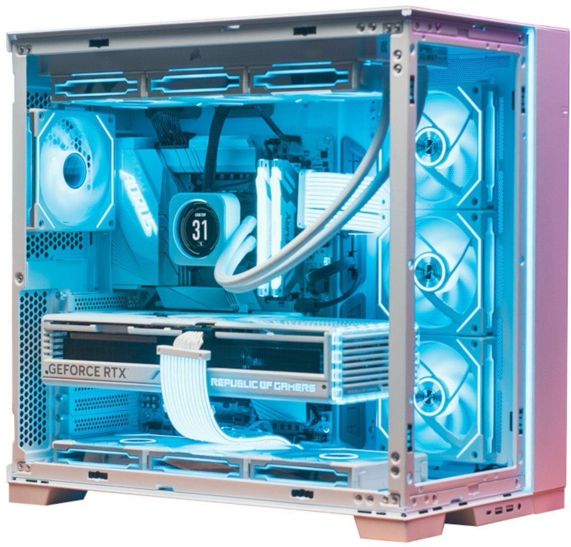 Komputer dla pasjonaty Lian Li O11 Dynamic Evo White Intel-Core-Ultra-7-285K/64GB/2TB/RTX5090 O11DynamicEvoPasjonata