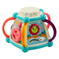 Zabawki interaktywne dla dzieci - EDUKACYJNA 7W1 MULTIFUNKCYJNA KOSTKA ŚWIATŁA DŹWIĘKI - miniaturka - grafika 1