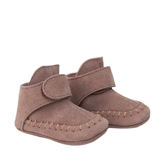 Skórzane buciki dla niemowląt brązowe Walker Mocassin Beaver rozm. 20 - Buty dla dziewczynek - miniaturka - grafika 1