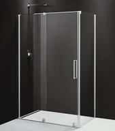 Kabiny prysznicowe - Polysan Rolls Line - Prysznic trzyczęściowy, 120x90 cm, wersja L/P, aluminium polerowane/szkło przezroczyste RL1215RL3315 - miniaturka - grafika 1