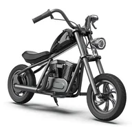 Pojazdy elektryczne dla dzieci - Cruiser 12 Plus Motocykl elektryczny - czarny Hyper Gogo - miniaturka - grafika 1
