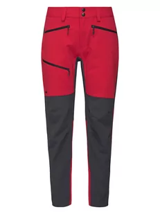 Haglöfs Spodnie funkcyjne "Rugged Flex" w kolorze szaro-czerwonym - Spodnie sportowe damskie - miniaturka - grafika 1