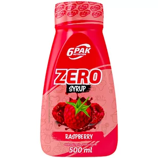 6PAK Nutrition 6PAK Nutrition Zero Syrup Raspberry 500ml - Syropy i koncentraty owocowe 6PAK Nutrition 6PAK Nutrition Zero Syrup Raspberry 500ml - Syropy i koncentraty owocowe - miniaturka - grafika 1