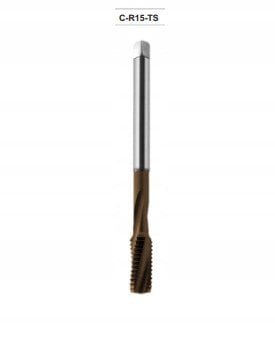 GWINTOWNIK M 8 DIN-376C R15 6HX HSSE PM TICN GAL
