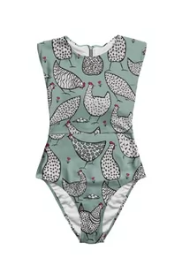 Averie Damski strój kąpielowy Annelise One Piece, niebieski, M - Stroje kąpielowe - miniaturka - grafika 1