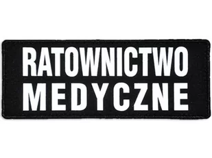 Emblemat Ratownictwo Medyczne Odblaskowy Na Rzepie 13 X 5 Cm - Odzież medyczna - miniaturka - grafika 1