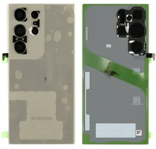 100% ORYGINALNA KLAPKA + KLEJ SAMSUNG S24 ULTRA S928B Titanium Grey - Części serwisowe do telefonów - miniaturka - grafika 1