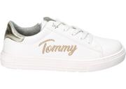 Sneakersy damskie - Tommy Hilfiger Sneakersy T3A4-31024-1190X048 30 Low Cut Lace-Up Sneaker - miniaturka - grafika 1