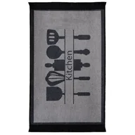 Dywany - Dywan drukowany Stir petra 60 x 120 cm szary - miniaturka - grafika 1