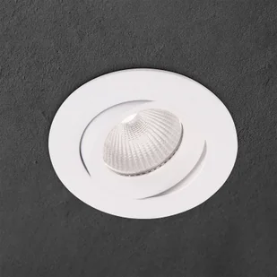 ORION Spot wpuszczany Choice, aluminium, wychylany biały - Oprawy, klosze i abażury - miniaturka - grafika 1