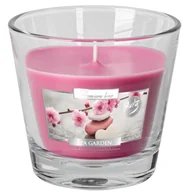 Świece - Świeca w szkle SN90-254 ogród spa BISPOL - miniaturka - grafika 1