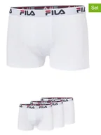 Majtki męskie - Fila Bokserki (3 pary) w kolorze białym - miniaturka - grafika 1