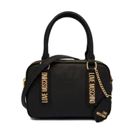 Torebki damskie - Love Moschino Skórzany kuferek - miniaturka - grafika 1