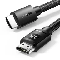 Kable USB - Ugreen kabel HDMI 2.0 - HDMI 2.0 4K 3m czarny (HD119 40102) - miniaturka - grafika 1