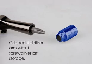 KĄTOWY MAGNETYCZNY UCHWYT DO BITÓW DO WKRĘTAREK 1/4" 140mm, 56,5 Nm przy 2000RPM King Tony - Śrubokręty - miniaturka - grafika 2