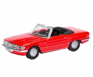 Samochody i pojazdy dla dzieci - Schuco Mercedes Benz Sl R107 Red 1:87 452618700 - miniaturka - grafika 1