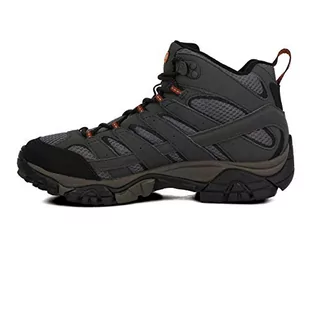 Merrell Damskie buty trekkingowe Moab 2 Mid Gore-tex, Beluga, 42.5 EU - Buty trekkingowe damskie - miniaturka - grafika 1