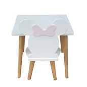 Zestawy mebli dla dzieci - STOLIK I KRZESEŁKO MYSZKA ZESTAW/PATIMONDO - miniaturka - grafika 1