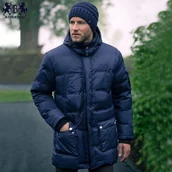 Kurtki jeździeckie - B//VERTIGO Kurtka puchowa typu parka KINGSTON męska - miniaturka - grafika 1