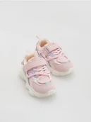 Buty dla dziewczynek - Reserved - Lekkie sneakersy z łączonych materiałów - wielobarwny - miniaturka - grafika 1
