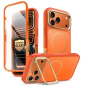 Etui i futerały do telefonów - Etui Ochronne do iPhone 17 Pro Max Supcase Ares Flip Mag MagSafe Coral - miniaturka - grafika 1