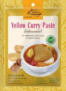 Pasta curry żólta Aromax 50 g - Przyprawy i zioła sypkie - miniaturka - grafika 1