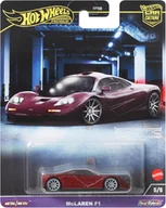 Samochody i pojazdy dla dzieci - Hot Wheels Premium Car Culture Exotic Envy autko kolekcjonerskie Mclaren F1 HKC77 - miniaturka - grafika 1