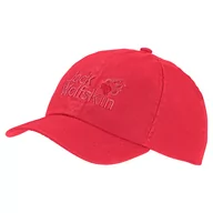 Czapki dla dzieci - Czapka dziecięca z daszkiem KIDS BASEBALL CAP tulip red - ONE SIZE (49-55CM) - miniaturka - grafika 1