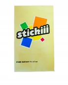 Etykiety samoprzylepne i bloki etykiet - NOTES SAMOPRZYLEPNY 76X127 ŻÓŁTY 100K KARTECZKI SAMOPRZYLEPNE - miniaturka - grafika 1