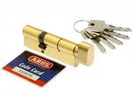 Zamki i wkładki - Wkładka bębenkowa Abus KD10 45g/50 mosiądz z gałka kl 5.2 - miniaturka - grafika 1