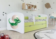 Łóżka dla dzieci i młodzieży - Kocot Kids Łóżko BABY DREAMS mały dino dziecięce z szufladą Kocot Kids - miniaturka - grafika 1