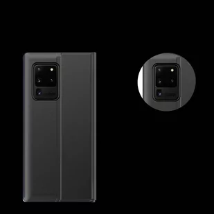 New Sleep Case pokrowiec etui z klapką z funkcją podstawki Samsung Galaxy A72 4G czarny - Etui i futerały do telefonów - miniaturka - grafika 4