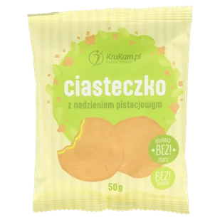 Ciasteczko z nadzieniem pistacjowym 50g - Batoniki - miniaturka - grafika 1