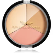 Bronzery i konturowanie twarzy - Pierre Rene PIERRE RENE Paletka do konturowania twarzy POWDER CONTOURING NR 02, 23 g 3700467844380 - miniaturka - grafika 1