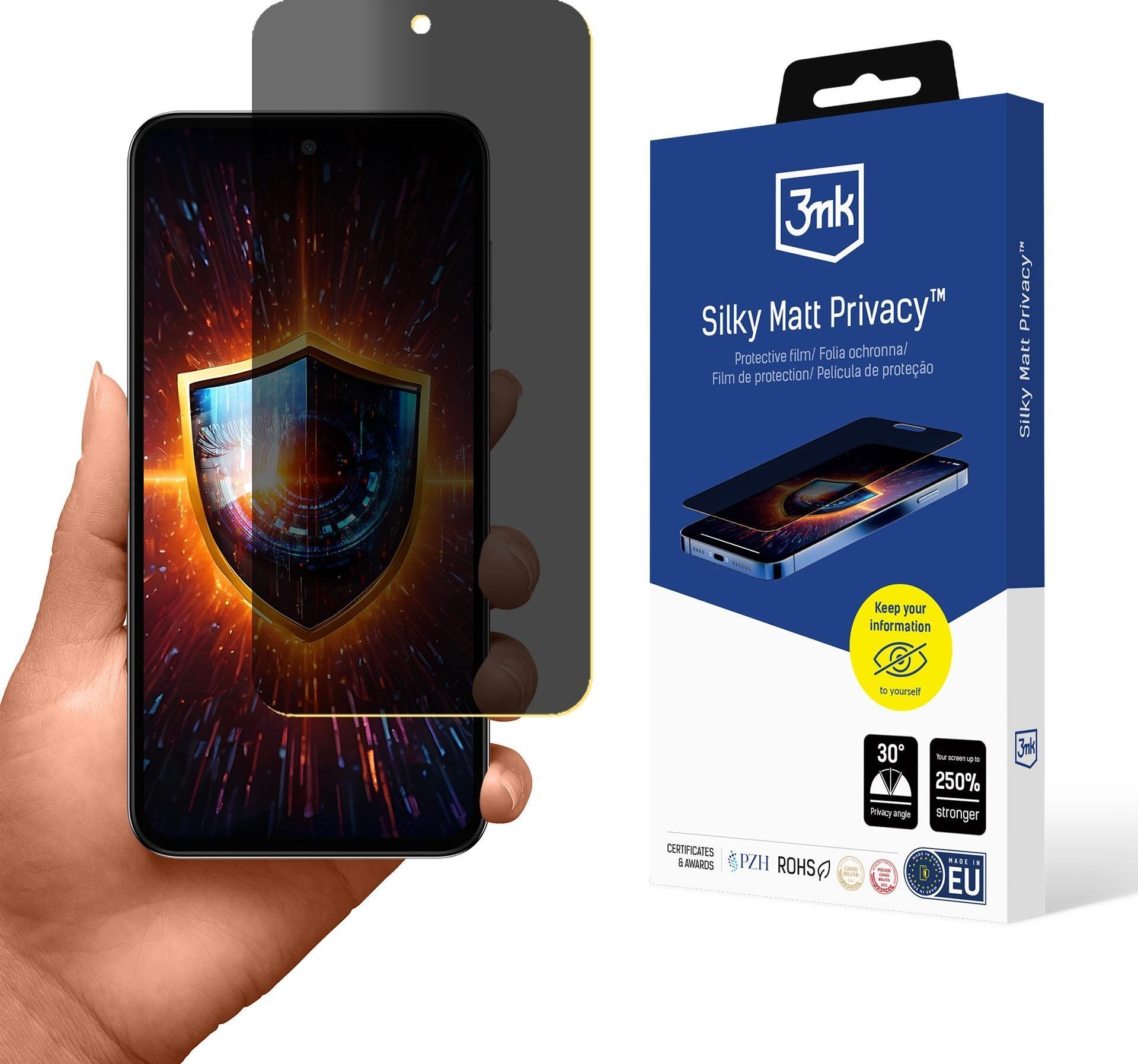 3mk Silky Matt Privacy pro Samsung Galaxy M35