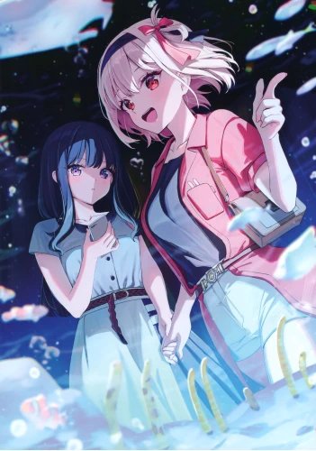 Plakat Anime Lycoris recoil LREC_003 A1+ (custom)