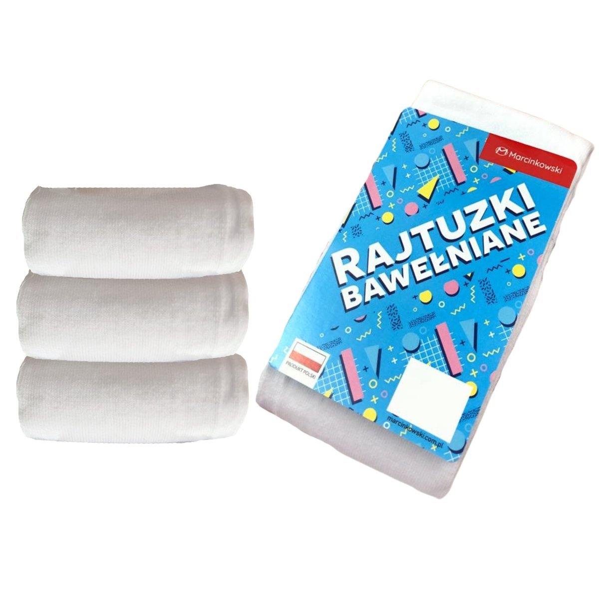 Rajstopy Dziecięce Dla Chłopca Dziewczynki Grube Ciepłe Białe Rajtuzy Rajtuzki Bawełniane 116/122