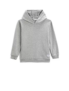 Koton Chłopięca bluza z kapturem Basic Textured, szary (023), 5-6 lat - Bluzy dla chłopców - miniaturka - grafika 1