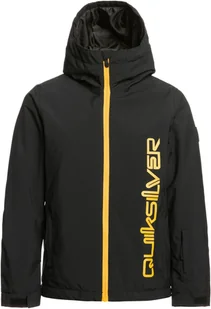 kurtka zimowa dziecięca QUIKSILVER MORTON YOUTH JACKET True Black - KVJ0 - Moda i Uroda OUTLET - miniaturka - grafika 1