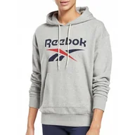 Bluzy sportowe damskie - Bluza na co dzień damska REEBOK z kapturem - miniaturka - grafika 1