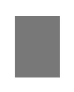 Passe-partout białe 100x70 cm - Ramy do obrazów - miniaturka - grafika 1