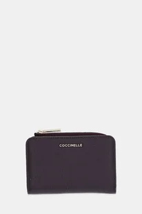 Coccinelle portfel skórzany damski kolor fioletowy E2 MW5 11 D1 01 - Portfele - miniaturka - grafika 1