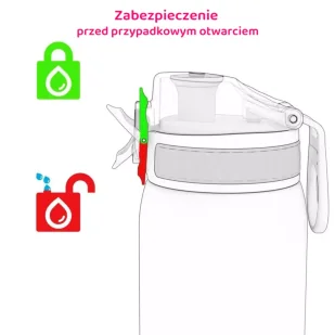 ION8 Niebieska butelka na wodę kosmonauta 350 ml - Butelki filtrujące - miniaturka - grafika 10