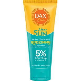 Dax Sun After Sun Rodzinny balsam po opalaniu 5% D-Pantenol TRAVEL - Balsamy i kremy do opalania - miniaturka - grafika 1