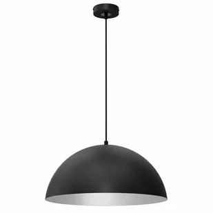 Lampa wisząca BETA BLACK/WHITE 1xE27 45cm - Lampy sufitowe - miniaturka - grafika 1