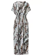 Sukienki - APART Fashion Sukienka damska, Szary-wielokolorowy, 42 - miniaturka - grafika 1