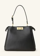 Torebki damskie - Fendi Torebka Peekaboo schwarz - miniaturka - grafika 1
