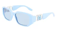 Okulary przeciwsłoneczne - Okulary KARL LAGERFELD KL6085S-450. Okulary przeciwsłoneczne, Kolor niebieski. Kobieta. - miniaturka - grafika 1