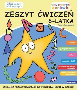 SIEDMIORÓG Zeszyt ćwiczeń 6-latka - Tamara Michałowska - Zeszyty szkolne - miniaturka - grafika 1