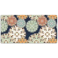 Podkładki na biurko - Mata ochronna na biurko Kolorowe mandale 120x60 cm, Dywanomat - miniaturka - grafika 1